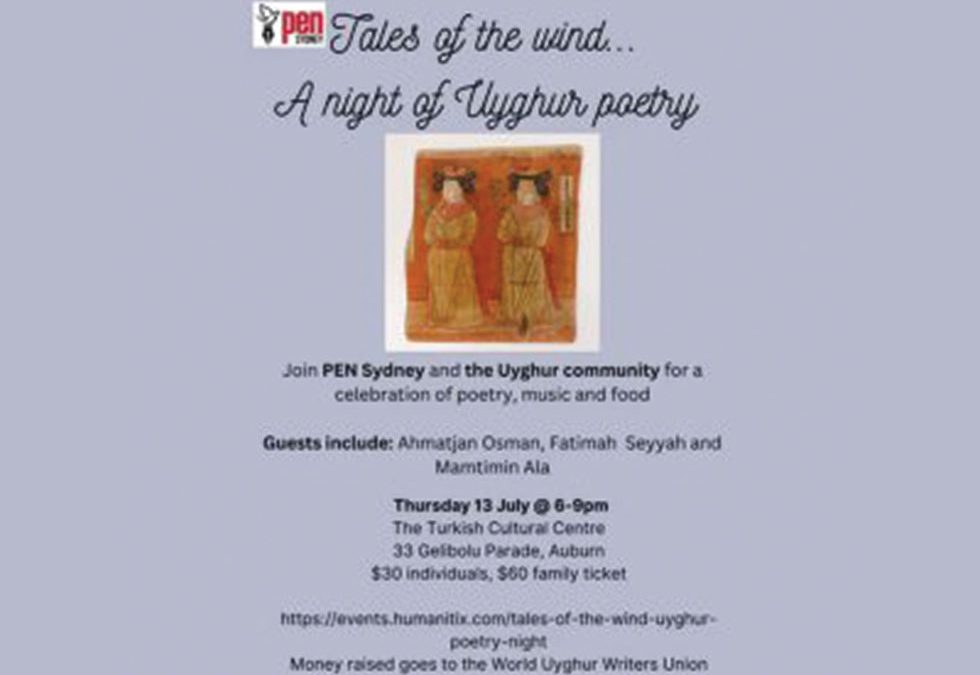 Tales of the Wind – A night of Uyghur poetry