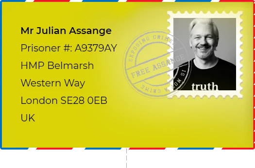 Write to Julian Assange
