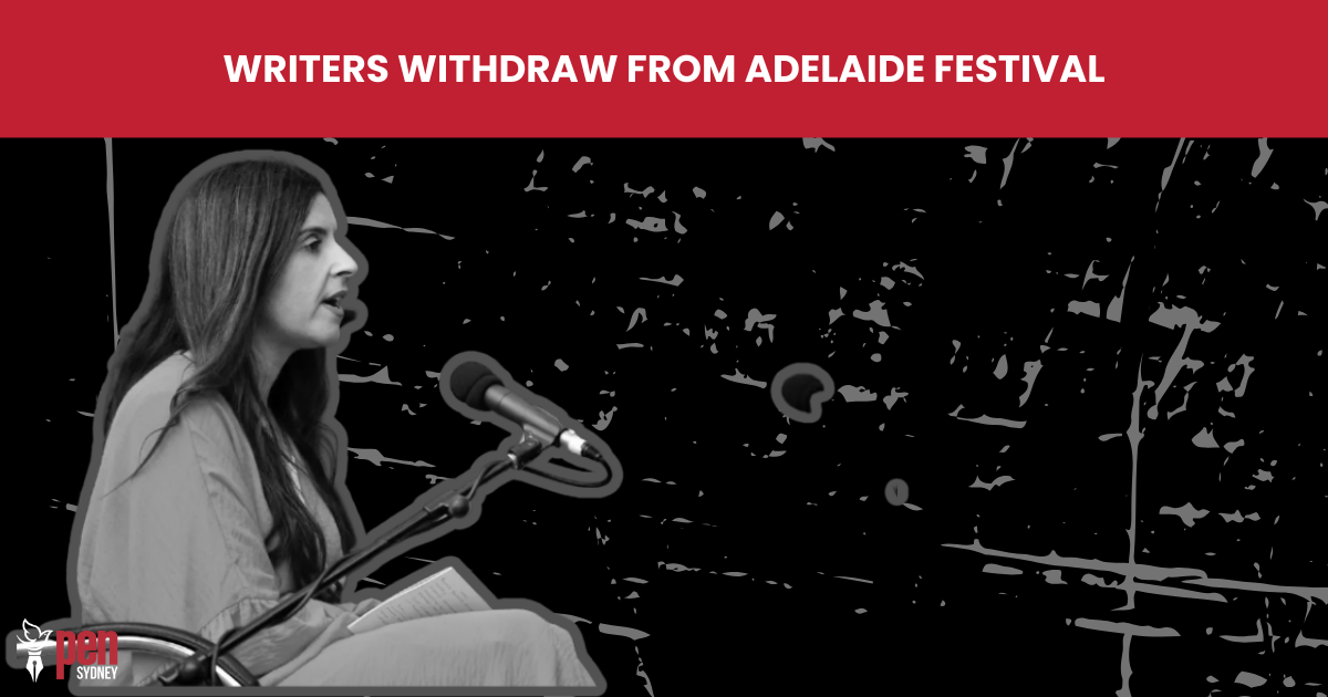 WRITERS WITHDRAW FROM FESTIVAL (Facebook Post)