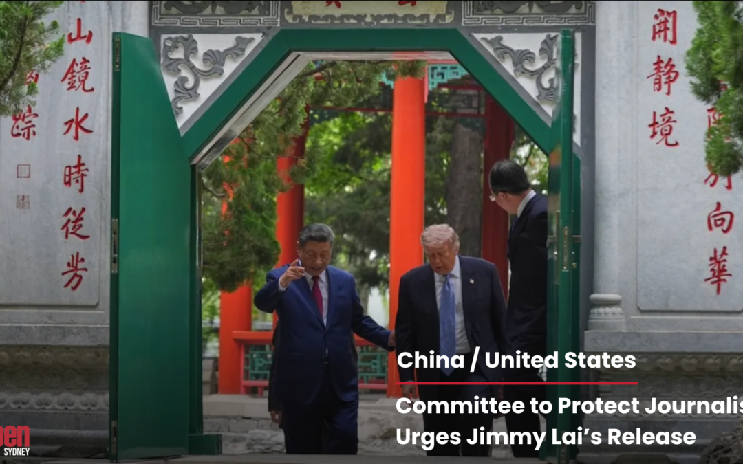 Trump must Urge xi to release jimmy lai