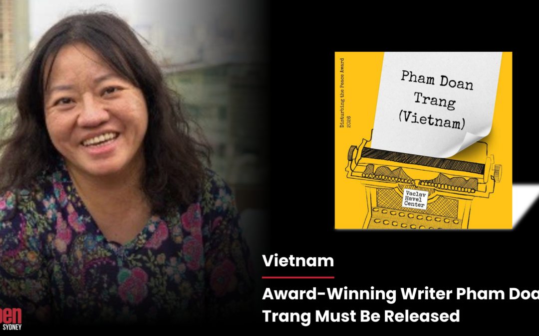 Vietnamese dissident writer awarded